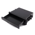 thumbnail image 1 of Auto Storage Box, Plastic Car Storage Box, Double Din  Pocket For Vehicle Mobile Phone Remote Controller Credit Cards, 1 of 8