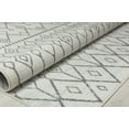 thumbnail image 5 of Mason Brooks Ryder KN10B Linen White Moroccan Tribal White Area Rug, 8'3"X10'0", 5 of 8