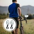 thumbnail image 2 of 1 Pair of Bike Mirror Motorbike Mirror Adjustable Bike Mirror Rearview Mirror Reflective Mirror, 2 of 8