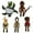 5PCS - Mandrake + Groundskeeper +  Eyestalk + Bramble + Grampy, variant on The Great Outdoors Mandrake Plush - Doors Outdoors Plush 11" Doors Outdoors Stuffed Animals, Doors Outdoors Plush Toys Stuffed Figure Pillow for Room Decor for Horror Game Fans