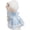 Blue, variant on HQREA Dog Princess Dresses for Small Dogs Girl Puppy Vest Skirt with Bowknot Summer Female Dog Clothes for Wedding Birthday Party