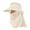Beige, variant on Audhol Hats for Women Sun Hat Sun Wide Brim Bucket Hat Foldable Outdoor Baseball Cap With Shawl Hat Beige One Size