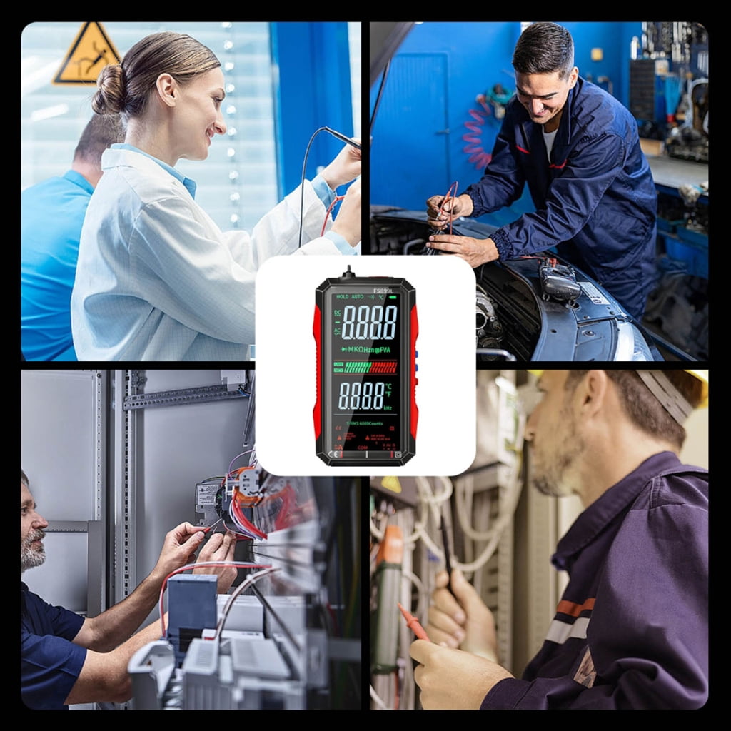 Advanced Digital Multimeter Auto Ranging Accurate Readings For Home Industrial Use