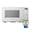 White, variant on Midea 1.1 Cu. Ft. Countertop Microwave Oven, 1000W, Compact Microwave for Dorm, Office, Kitchen, Black
