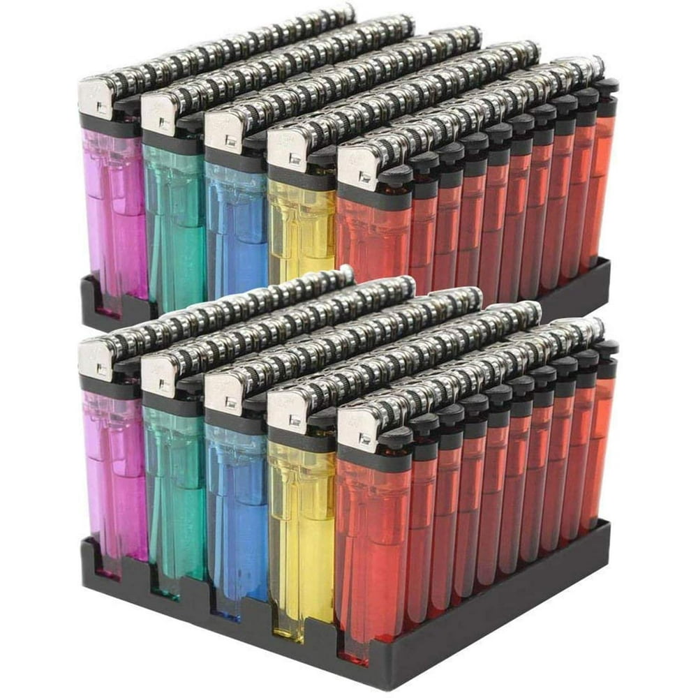100 Lot Wholesale Lot Classic Disposable Lighter