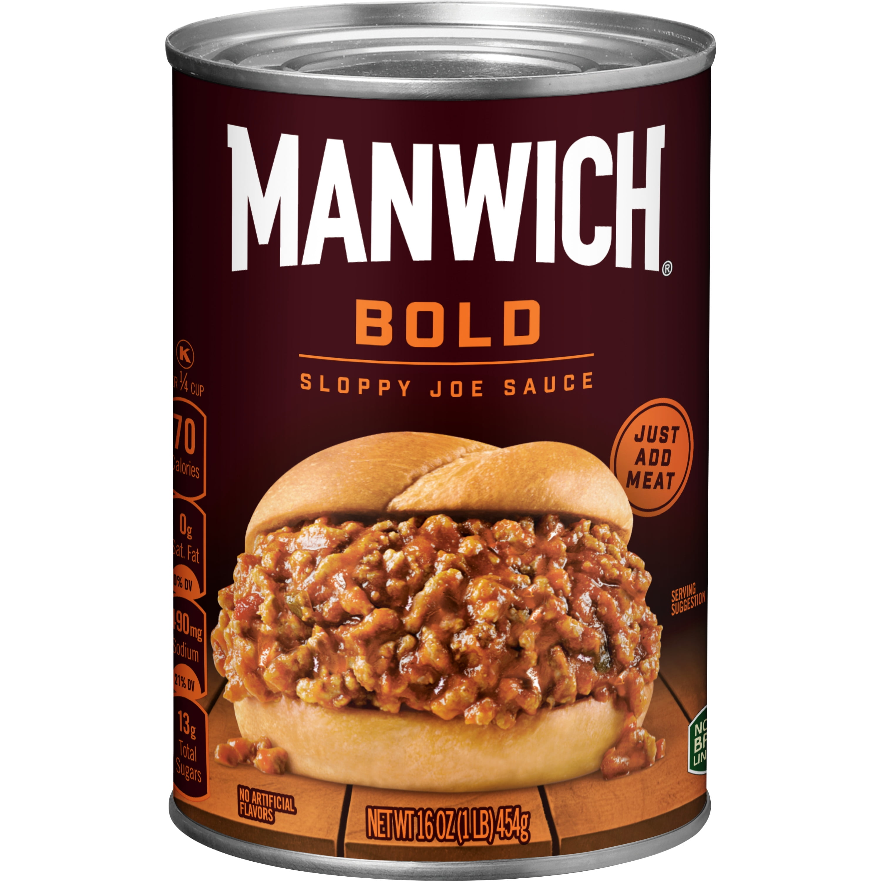 Manwich Bold Sloppy Joe Sauce 16 oz Walmart com Walmart com Manwich Bold Sloppy Joe Sauce 16 oz Walmart com Walmart com