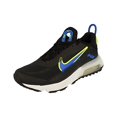 thumbnail image 2 of Nike Air Max 90 Kids GS Fashion Shoes (Black/Racer Blue-Volt, Numeric_7), 2 of 3