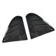 thumbnail image 1 of Car Rear Window Shutter For Mitsubishi Lancer Ex X Evo 2008-2018 Side Vent Louver Cover Trim Accessories Carbon Fiber Style, 1 of 1
