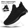 thumbnail image 2 of Feetsit Men's Walking Shoes Lightweight Breathable Mesh Slip On Sneakers Non-Slip Running Shoes for Work Gym Travel All-Day Standing, 2 of 6