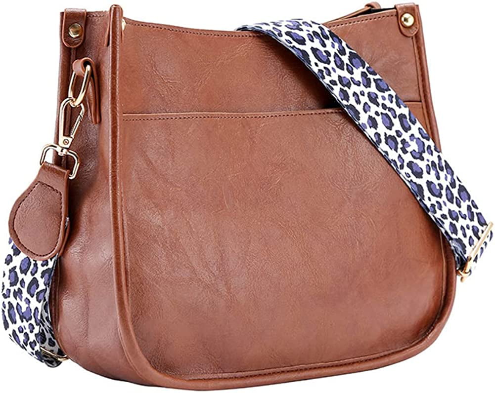 Leopard-print leather Crossbody Bag – Grecale Bags