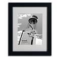 thumbnail image 3 of Trademark Fine Art "Gas Pump" by Yale Gurney, Black Frame, 3 of 5