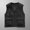 (Casual 66)Black, variant on Mens Vest Solid Color Sleeveless Jacket Big & Tall Casual Thin Sports Multi-Bag Loose Mountaineering Tooling Outdoor Top Plus Size