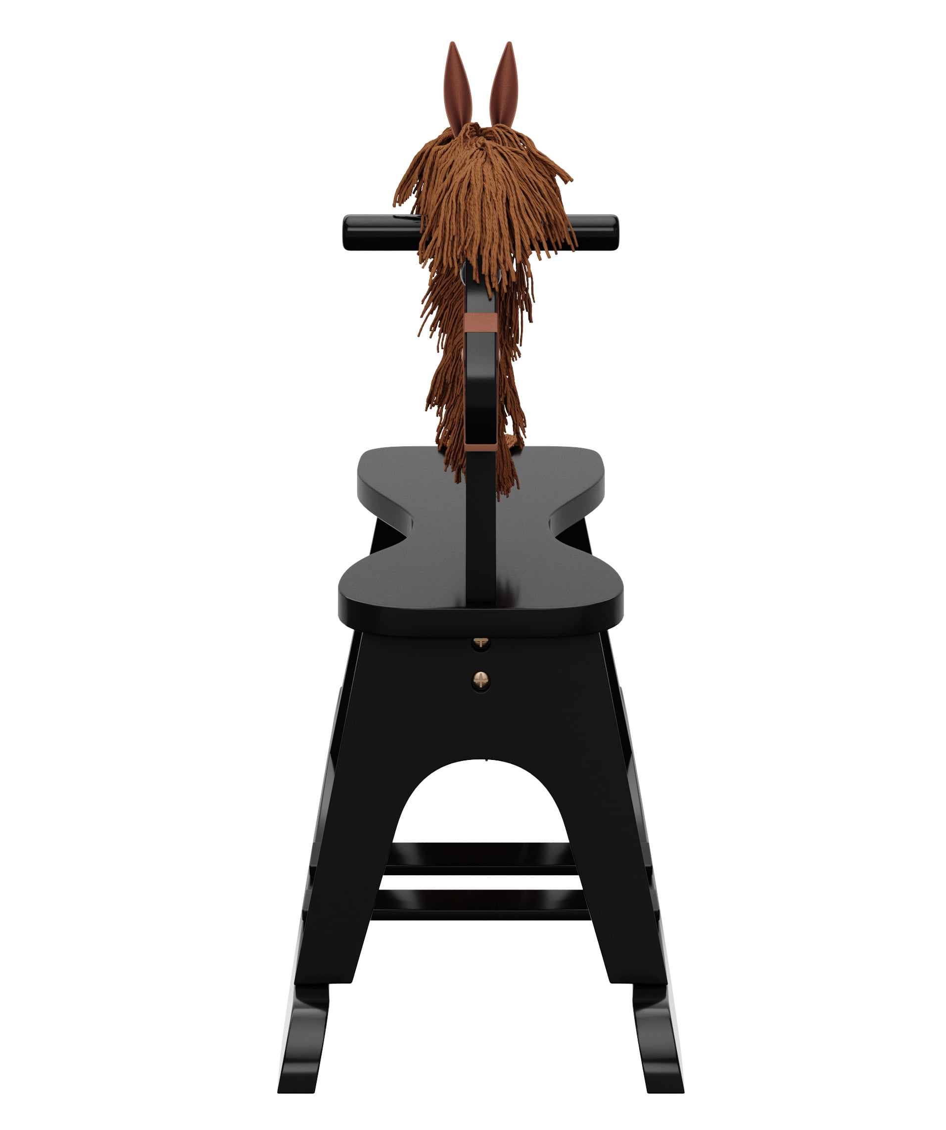 storkcraft wooden rocking horse