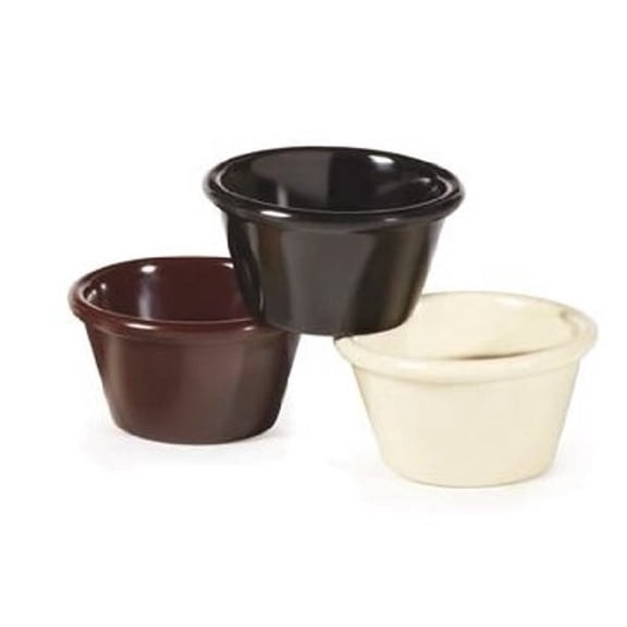 G.E.T. Enterprises inc., 3 ouce coned shaped ramekin balck 1-4 Dozen, Manufacturer Part Number: S-630-BK