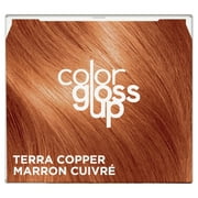 Clairol Color Gloss Up Semi Permanent Toning Color Hair Dye, Terra Copper, 4.3 oz