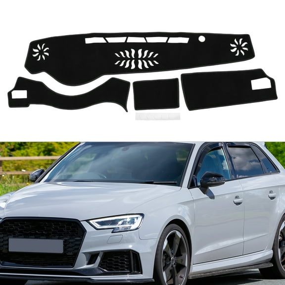 Center Console Dash Cover for Lexus IS Sedan IS350 IS250 IS300 2013-2019 Non-Slip Dashboard Carpet Mat Polyester Silicone