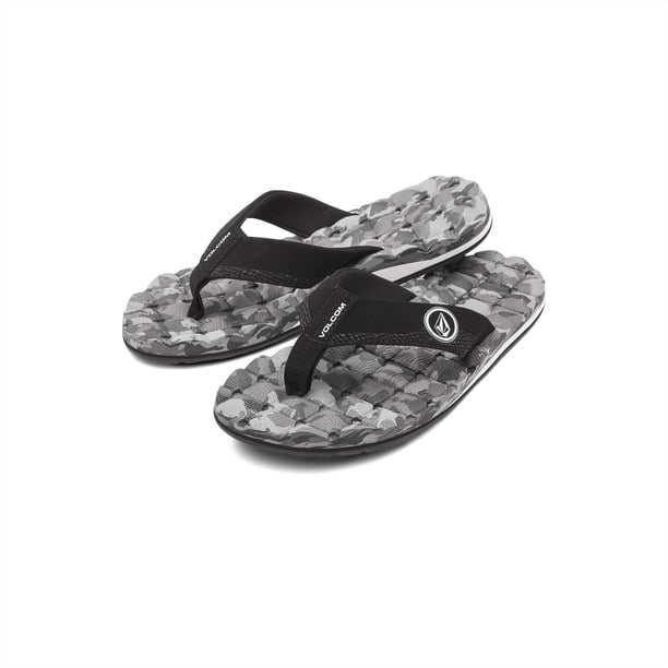 Sandalias Recliner para Hombre Volcom con Espuma Resistente al Agua Talla 7