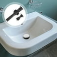 Guyelim sink drain Sink Drain Bathroom Sink Stopper Vessel Sink Drain Pop Up Drain With Overflow ...