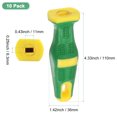 thumbnail image 3 of Mango de Lima de Goma Uxcell 10-Pack, Mangos Rectangulares de 4.53"/0.43" para Lima Ergonómica para Lima de 14" [Verde Amarillo], 3 of 6
