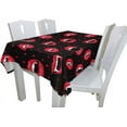thumbnail image 3 of Coolnut 60"x60" Tablecloth Halloween Red Vampire Lips Modern Table Cover for Home Decoration Spill Proof Cloth Washable for Dinner Picnic, 3 of 6