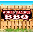 thumbnail image 1 of World Famous BBQ 13 oz Vinyl Banner With Metal Grommets, 1 of 4