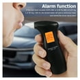 thumbnail image 3 of Driver Alcohol Tester Measuring Drunk Driving Blowing Type Detector Special Inspection Alarm Instrument Artifact Exhaler LCD ,Accuracy High, 3 of 7