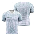 thumbnail image 2 of Zimjoy 2026 Mexico Soccer Jersey for Men Women Crew Neck Short Sleeve Aztec Calendar Graphic Short Sleeve Fan Shirt for Game Day Travel Streetwear and Casual Wear Mint Green S, 2 of 9