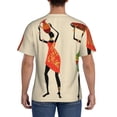 thumbnail image 2 of Rocae African Women for Men's Moisture-Wicking Crew Tee - T-Shirt for Sports, Outdoor Activities, and Casual WearX-Large, 2 of 9