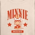 thumbnail image 3 of Disney - Minnie Mouse Collegiate - Women's Lightweight French Terry Long Sleeve Shirt, 3 of 5