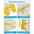 thumbnail image 3 of Mochila Paxiland Clear Stadium Homologada 30x30x15 cm Amarilla, 3 of 7