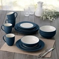 thumbnail image 5 of Noritake Colorwave Blue 16-Piece Rim Dinnerware Set, Service for 4, 5 of 7