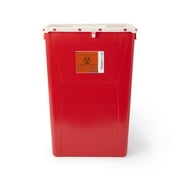 AP Line Biohazard Waste Container, 18 Gallon, 13 x 17-3/10 x 24-4/5 Inch
