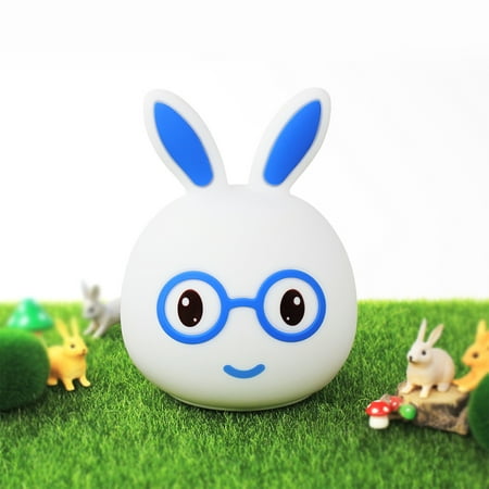 

SHOPESSA Cute Bunny Night Light USB Rechargeable Kids Night Light Warm White And 7-Color Breathing Modes Led Animal Lights For Girls Childrens Toddler Baby And Kids On Clearance Early Access Deals