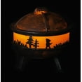 thumbnail image 2 of New Creative Lighted Firepit Mini Garden Statuary, 2 of 2