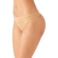 thumbnail image 2 of B.tempt’d by Wacoal Women’s Comfort Intended Thong Underwear 979240, Beige, Small, 2 of 2