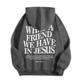 thumbnail image 3 of Hoodies For Women Word Graphic Sweatshirts For Women Vintage Hoodie Trendy Sweatshirts Preppy Clothes Long Sleeve Sweatshirt Tops Rayon Sweatshirt Hoodies Female Long Hoodie Dress plus Size Hoodie, 3 of 3