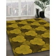 thumbnail image 3 of Ahgly Company Machine Washable Indoor Square Transitional Caramel Brown Area Rugs, 6' Square, 3 of 7