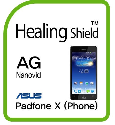 Healingshield Screen Protector Anti-Fingerprint Anti-Glare Matte Film for Asus Mobile Padfone X (Phone) [2pcs]