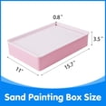 thumbnail image 4 of Caja de luz para pintar arena Odoorgames 16, color morado, con accesorios, 4 of 6