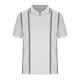 thumbnail image 4 of Camisas de Manga Larga para los Hombres Impresión de Suéter Cremallera Turndown Collar Blusa, Tela Suave Transpirable para Invierno Casual, 4 of 9