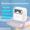 thumbnail image 4 of Mini Printer, Wide Application Inkless Printer Rechargeable Time Saving Powerful APP  for School for Students, 4 of 7