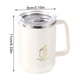 thumbnail image 3 of Vaso térmico de acero inoxidable con tapa, doble aislamiento, hermético, a prueba de fugas, para oficina, café o té, 500 ml. Tapa transparente., 3 of 7