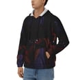 thumbnail image 2 of Lsque Five Nights At Freddy'S for Mens Full-zip Hoodie, Zip-up Pullover Hooded Sweatshirt, Kangaroo Pocket Hoodie Ideal for Daily Wear, Travel, and Home-XX-Large, 2 of 8