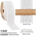 thumbnail image 2 of Self adhesive waist line skirting line foam edge ceiling TV background wall frame anti-collision interior corner line dado sticker, 2 of 7