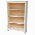thumbnail image 1 of International Concepts Home Accents Unfinished 48" Shaker Wood Bookcase, 1 of 2