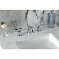 thumbnail image 4 of Kingston Brass KB8911CML Manhattan Two-Handle 3-Hole Deck Mount Widespread Bathroom Faucet with Pop-Up Drain in Polished Chrome, 4 of 8
