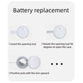 thumbnail image 2 of Tracker Tag 2 Packs Bluetooth Tracker,Smart Tag Locator Tracking Device,Keys Finder and Item Locator,Air Tracker Item Finders with Apple Find My(IOS Only)Track your Keys,Wallet,Luggage,Pets and Bag, 2 of 6