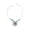 E, variant on YYKihy Women Personalise Turquoise Boho Necklace Memorial Pendant Jewelry Gift