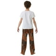 thumbnail image 5 of FORMRS Kids Pajama Pants with Pockets Size 9-10Y Boys Lounge Sleep Bottoms, Abstract Tribal Pattern, 5 of 8