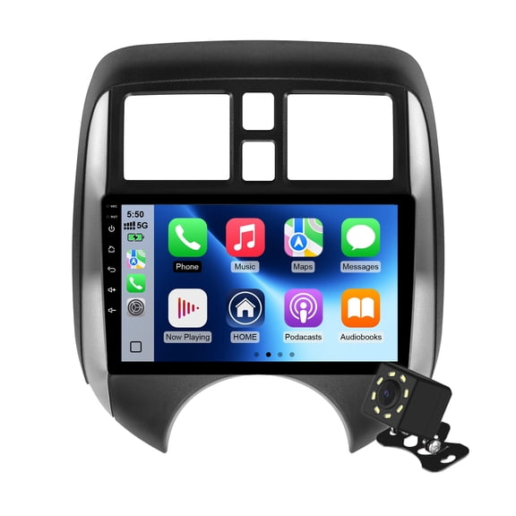 Android 14 Car radio for Nissan Versa Note 2014-2016 Multimedia Stereo Wireless CarPlay Android Auto Autoradio Navigation GPS WIFI Mirror link Camera FM BT 2 64G